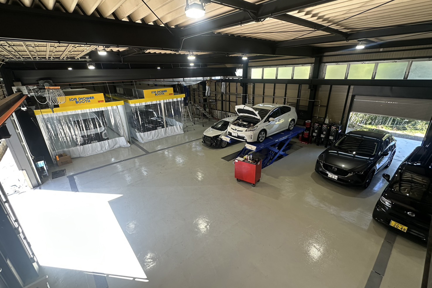 整備工場及び民間車検場